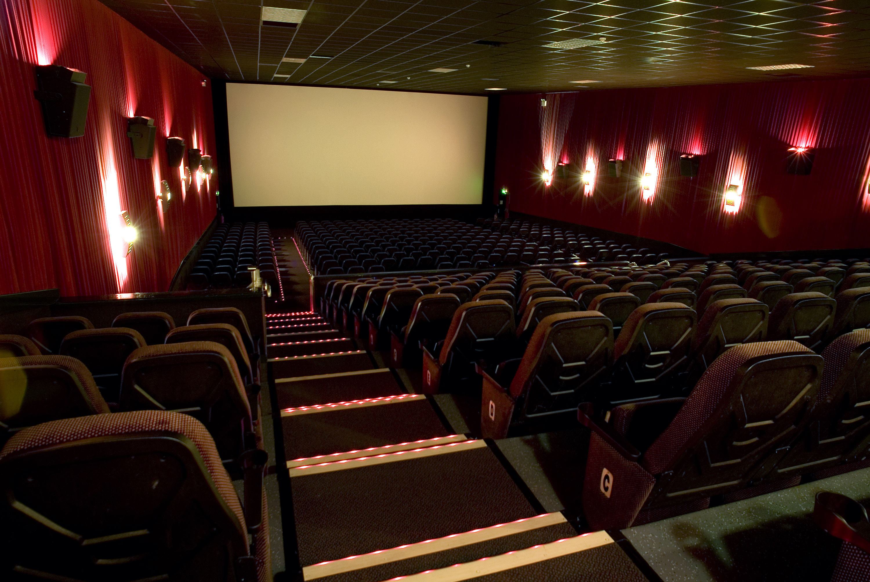 Interior of a cinema theatre  